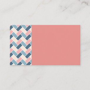 Melon Pastel Geometric Affärskorts Visitkort