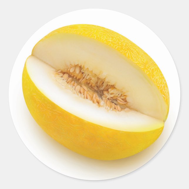 Melon Runt Klistermärke (Framsida)