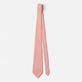 Melon Solid Färg Satin Necktie Slips