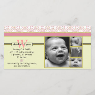 melon tangerine bandana mönster baby meddelande