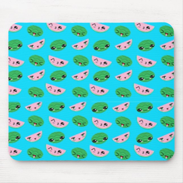 Melonbakgrund Musmatta (Framsidan)