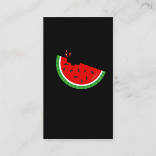Melonen för frukt för vattenmelonen för visitkort