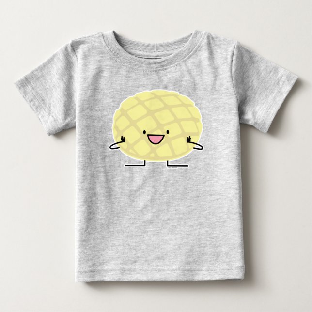 Melonen panorerar söt brödbakelser för japansk t shirt (Framsida)