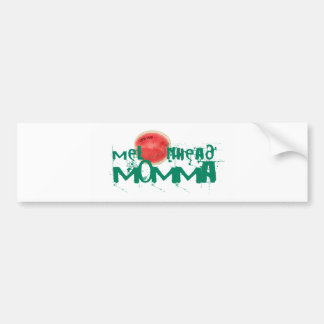 Melonhead Momma klistermärkear Bildekal