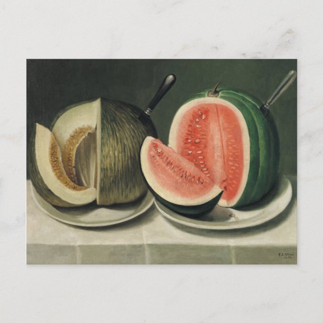 "Melons art vycard" Vykort (Framsida)