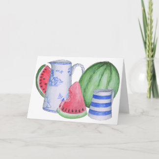 Melons- och Jugs-gratulationskort Kort