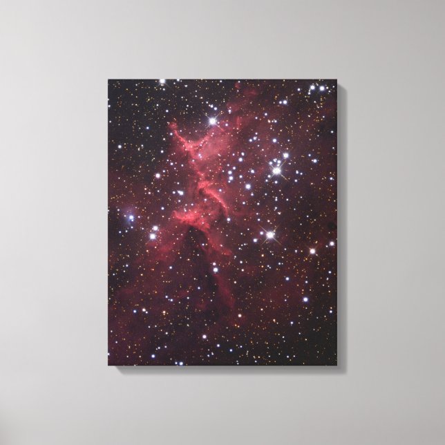 Melotte-15, Core Cluster of IC1805 Canvastryck (Framsida)