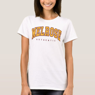 Melrose Athletics Vintage College Style Logo T Shirt