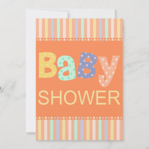 Melrose Baby Shower Inbjudan