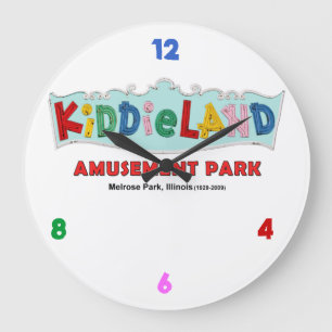 Melrosen parkerar det Kiddieland nöjesfältet, Stor Klocka