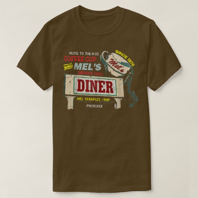 Mels Middag från Alice förtvivlad T Shirt (Design framsida)