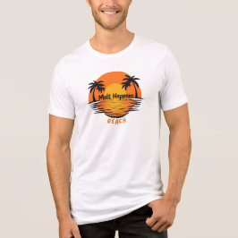 Melt Happens – Solnedgång Strand Vibes Design T Shirt