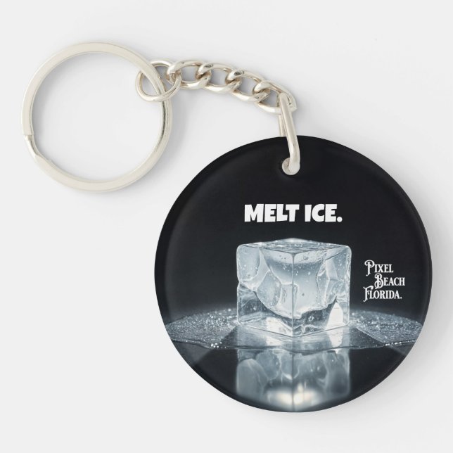 MELT ICE. Keychain (Framsidan)