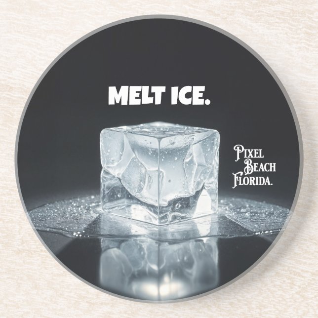 MELT ICE. Keychain Underlägg (Framsidan)