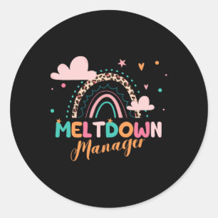 Meltdown Manager efter Skoldagsköp, Chi Runt Klistermärke