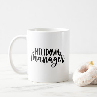 Meltdown Manager - Lustigt Moderskap Kaffemugg