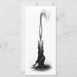 Melted Candle • Haunted Ink Flame