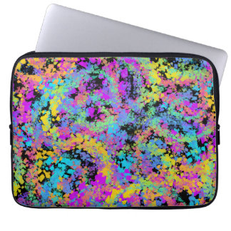melted crayon multicolor : laptop fodral