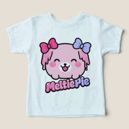Meltie Pie Söt Pastell Kawaii Design T Shirt