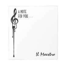 MELTPOINT WHITE Black G-Clef 'Il Maestro' Anpassni