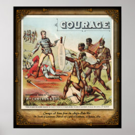 Melvill & Coghill död vid Isandlwana Poster