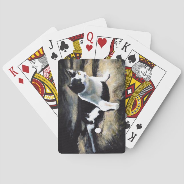Melvin the Cat Fine Art Casinokort (Baksidan)