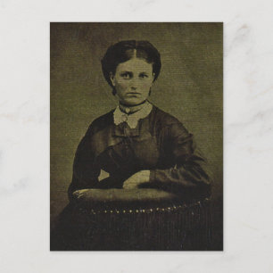 Melvina Jane (RUPP) ZARFOS 1856-1944 Vykort