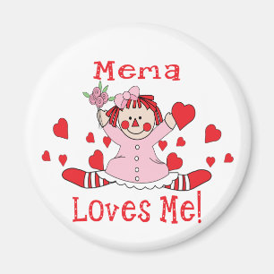 Mema Kärlek Beme Rag Doll Magnet