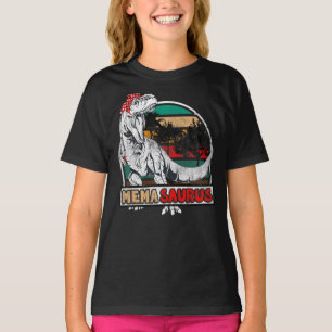 Memasaurus Rex Dinosaur Mema Saurus Family Matchin T Shirt