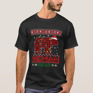 Memaw Bear jul jul Pajama Family Gift Memaw Bear T Shirt