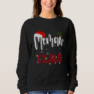 Memaw Claus Matchande Familj Jul Pyjamas Xmas T Shirt