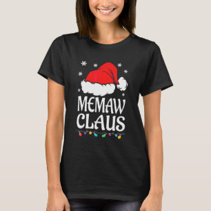 Memaw Claus Tröja Jul Pyjamas Familj Matchande