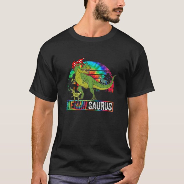 Memaw Dinosaur Funny Pappa Memawsaurus 2 2 Kids 20 T Shirt (Framsida)