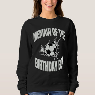Memaw of the Birthday Boy Soccer Team Bday Party G T Shirt