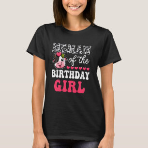 Memaw of the Birthday Girl Funny Cow Family Matchi T Shirt
