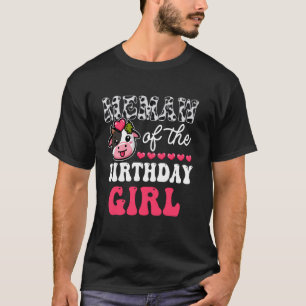 Memaw of the Birthday Girl Funny Cow Family Matchi T Shirt
