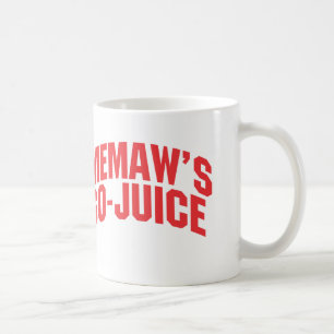Memaws går fruktsaft kaffemugg