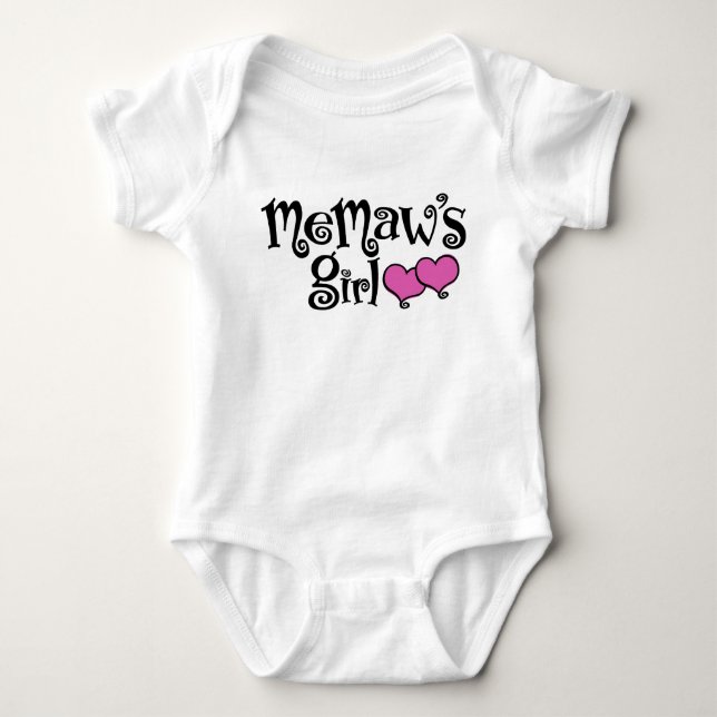 MeMaw's Girl T Shirt (Framsida)