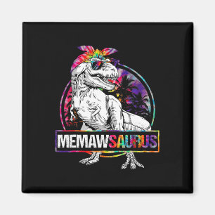Memawsaurus Dinosaur Memaw Saurus Familj Matchande Magnet