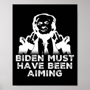 Membarler Pennsylvania Trump Rally Today Trump 2 Poster
