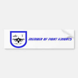 Member of Fight Knights Autoaufkleber Bildekal