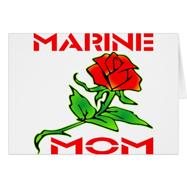 MEMC Marine Mamma Ro Hälsningskort (Framsidan Horizontal)