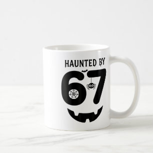 Meme 6 7 italiensk hjärnrot halloween kostym hemsö kaffemugg