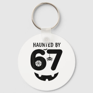 Meme 6 7 italiensk hjärnröta halloween kostym hems nyckelring