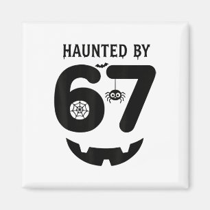 Meme 6 7 Italienska Brainrot Halloween Kostym Spök Magnet