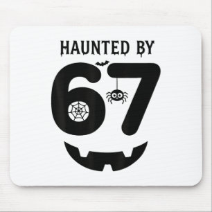 Meme 6 7 Italienska hjärnrutt Halloween-kostym hem Musmatta