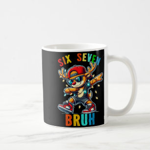 Meme 6 7 Ren Dansar Dab Six Seven Bruh För Män Kaffemugg