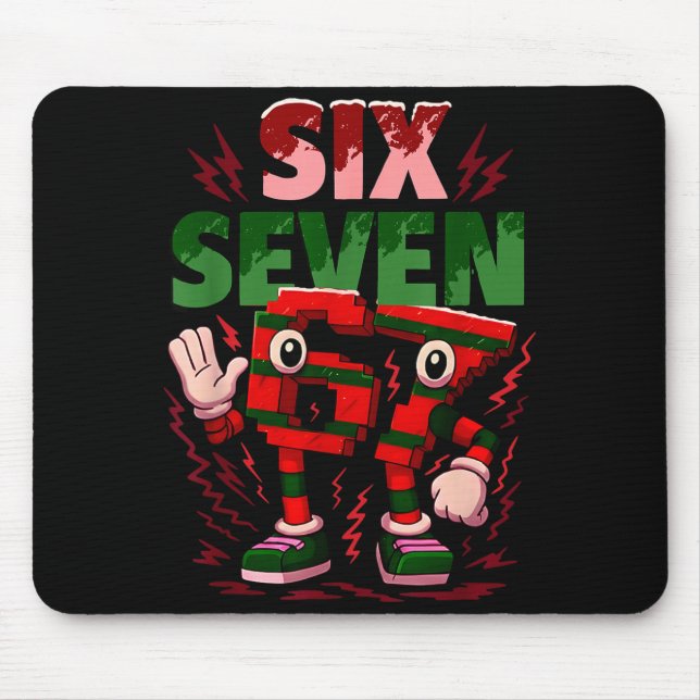 Meme 6 7 Six Seven Italian Brainrot Christmas Red  Musmatta (Framsidan)