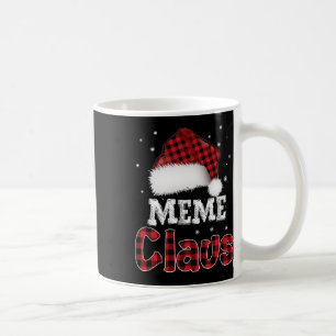 Meme Claus jul Red Play Pajama Family Match Kaffemugg