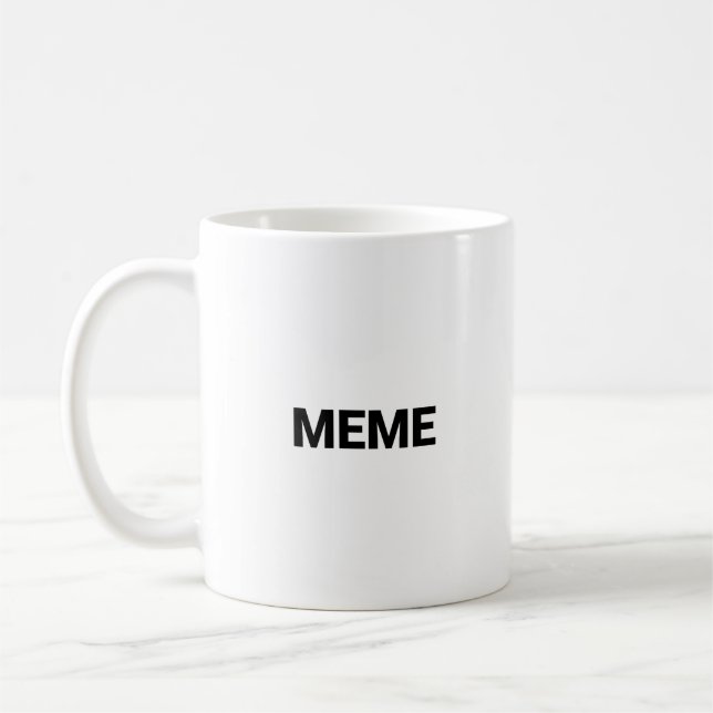 meme kaffemugg (Vänster)